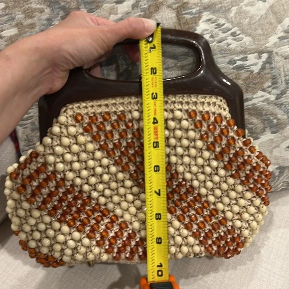 Vintage beaded handbag - Picture 11 of 11